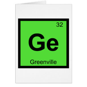 Ge - Greenville South Carolina Chemistry Symbol