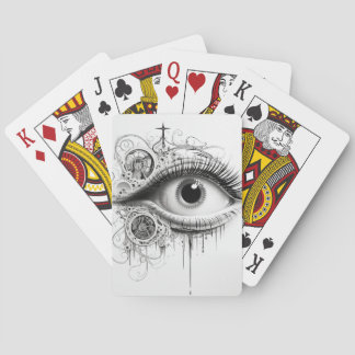 Gear Eye Playing cards