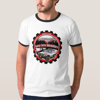 Gear into Adventure support t-shirt