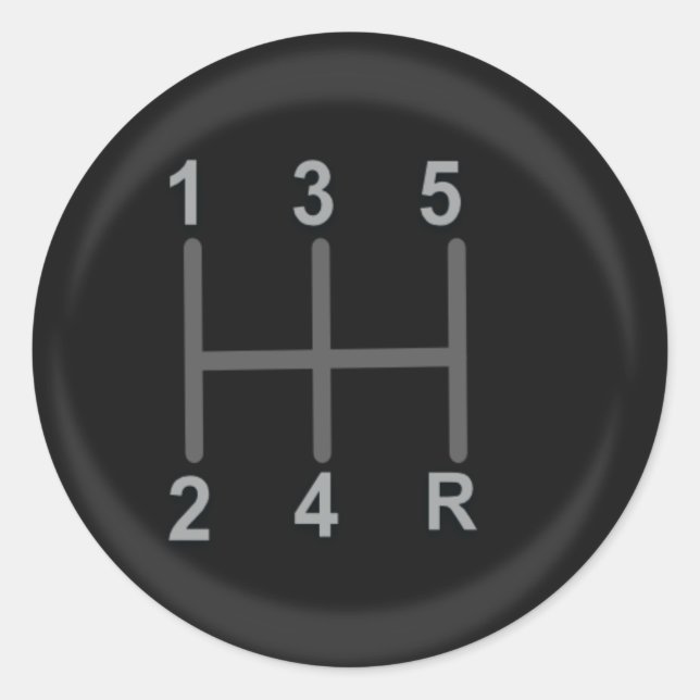 Gear Shift stickers (Front)
