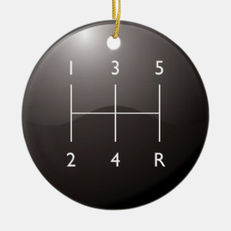 Gear Shifter Ceramic Tree Decoration