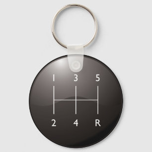 Gear Shifter Key Ring