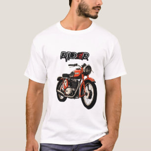 "Gear Up: Eye-Catching Bike Graphic Men’s T-Shirt