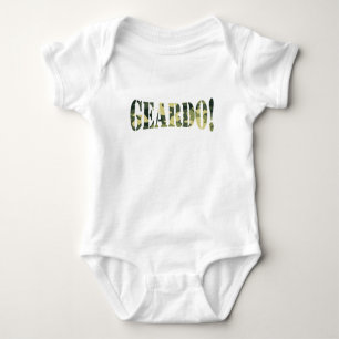GEARDO! CAMO / CAMOUFLAGE BABY BODYSUIT