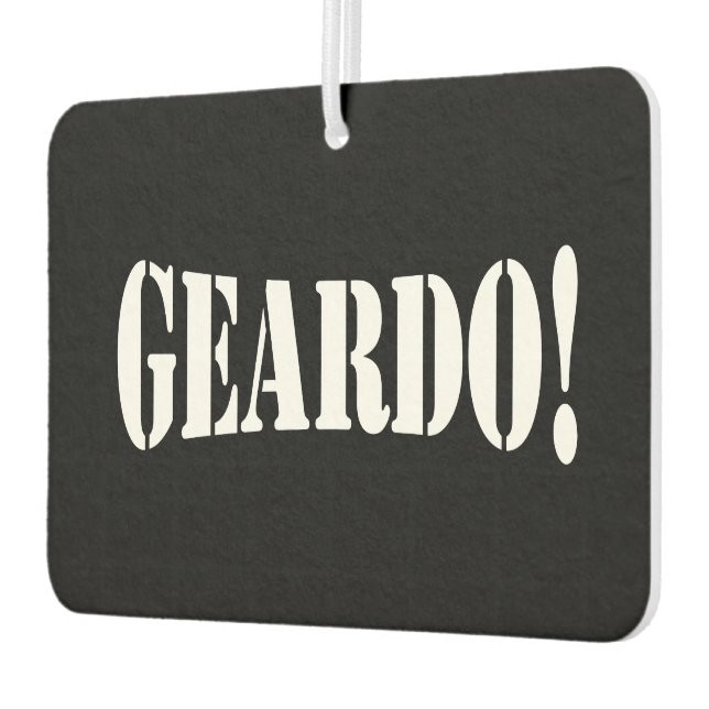 GEARDO! CAR AIR FRESHENER (Left)