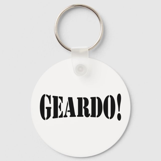 GEARDO! KEY RING (Front)