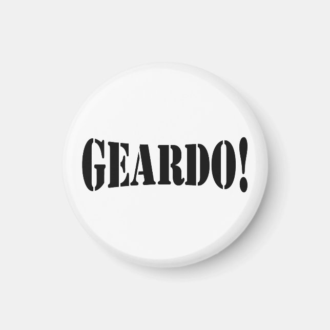 GEARDO! MAGNET (Front)