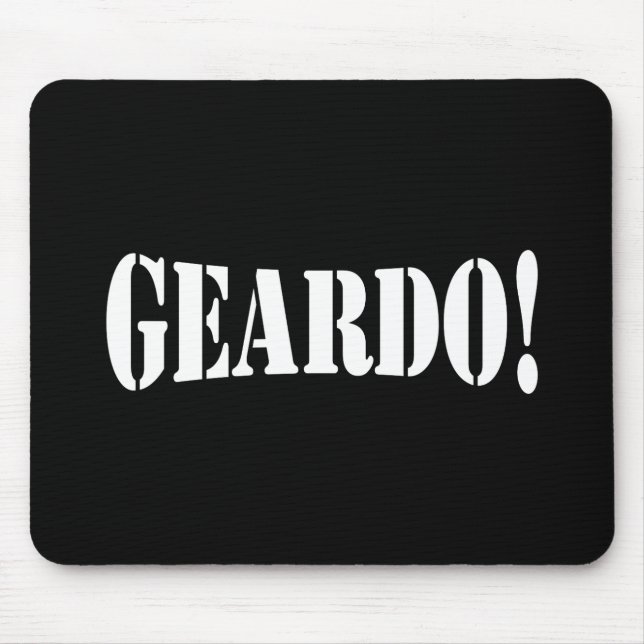 GEARDO! MOUSE MAT (Front)