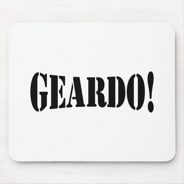 GEARDO! MOUSE MAT (Front)