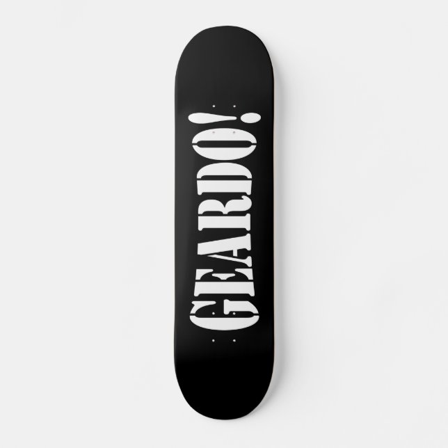GEARDO! SKATEBOARD (Front)
