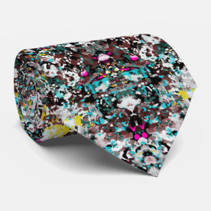 Geared Toward Abstract Art Design Lover  Tie