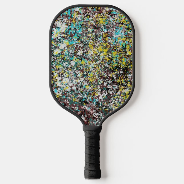 Geared Towards Abstract Art Design Lover Pickleball Paddle (Front)