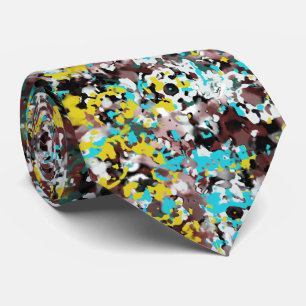 Geared Towards Steampunk Abstract Art Design Lover Tie