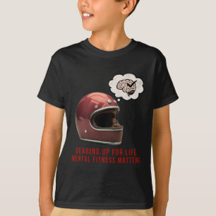 Gearing Up For Life. Mental Fitness S Sticker T-Shirt