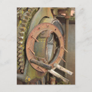 Gears and Nails Postcard