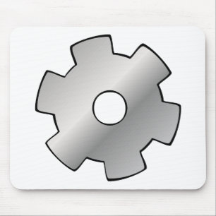 Gears and Wires logo Mouse Mat