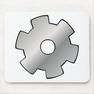 Gears and Wires logo Mouse Mat