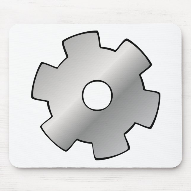 Gears and Wires logo Mouse Mat (Front)