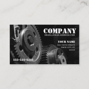 Gears Business Card (one-sided)