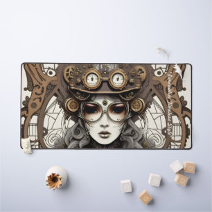 "Gears of Glamour" Desk Mat