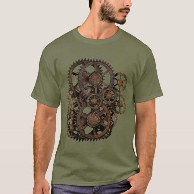 Gears on your Gear! (Large) T-Shirt (Front)