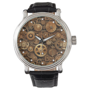 Gears Pattern Watch