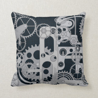 Gears Robotic Machinery Pillow