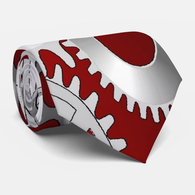 Gears Tie (Rolled)