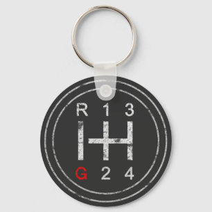 Gearshift Knob Syncro T3 Vanagon Classic Car Key Ring