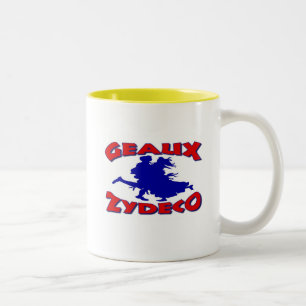 Geaux Zydeco Two-Tone Coffee Mug