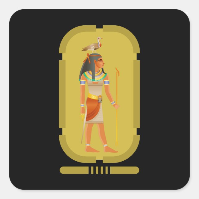 Geb Square Sticker (Front)