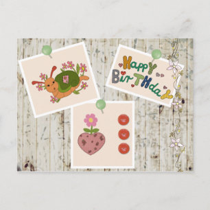 Geburtstagsbild Postcard