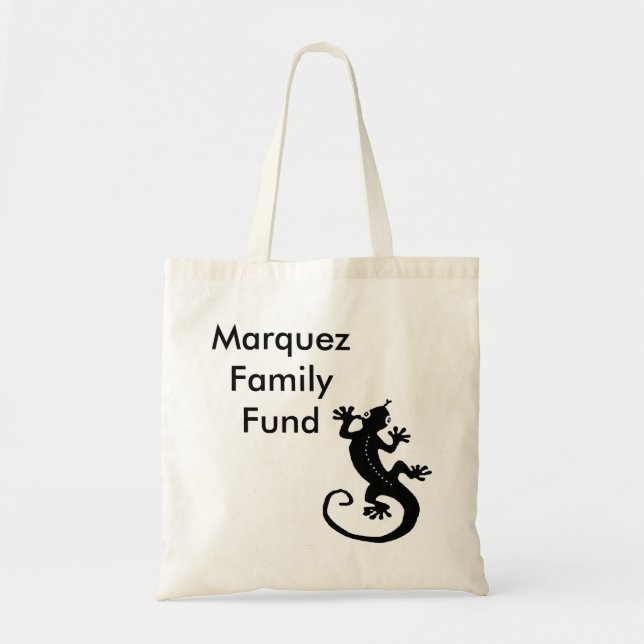 Gecko 1 tote bag (Front)