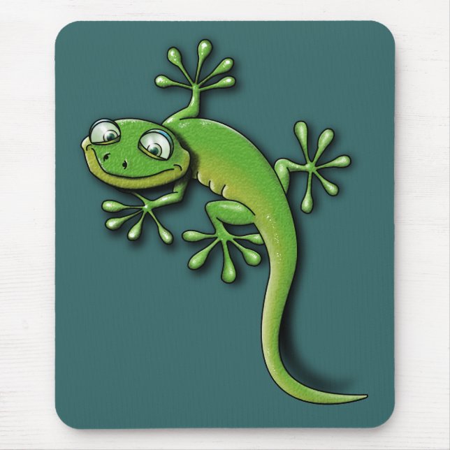 Gecko 2 mouse mat (Front)