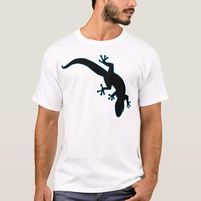 GECKO Blue Outline T-Shirt (Front)
