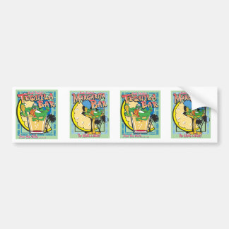 Gecko Charlies Margarita Bar Bumper Sticker