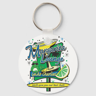 Gecko Charlies Margarita-Cocktail-Lounge Key Ring