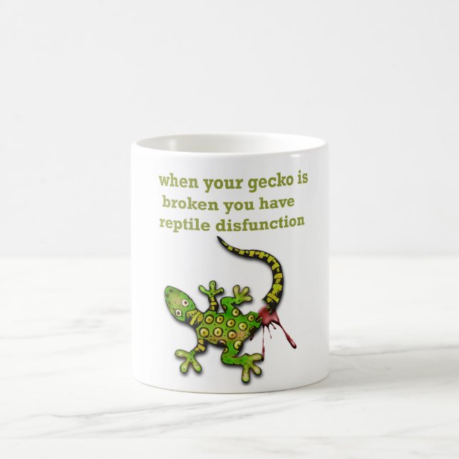 Gecko Coffee Mug (Center)