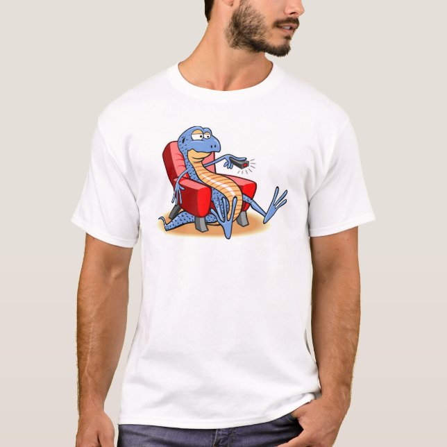 Gecko couch potato T-Shirt (Front)