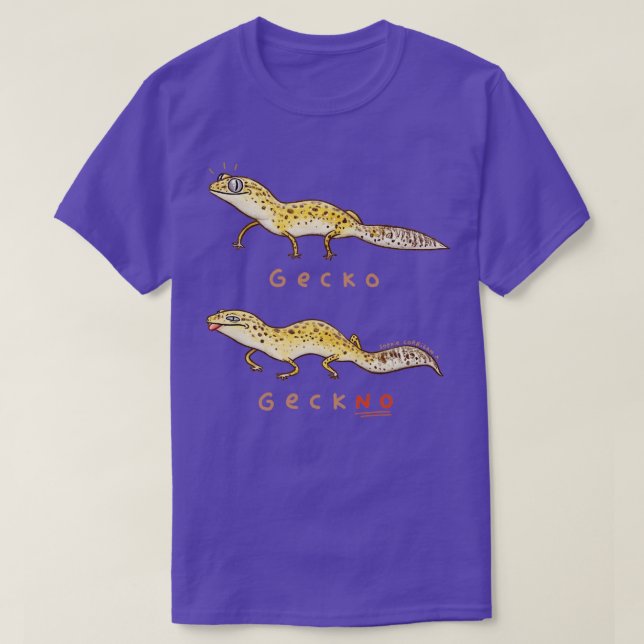 Gecko Geckno T-Shirt (Design Front)