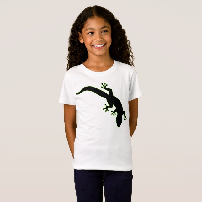 GECKO Green Outline T-Shirt (Front Full)