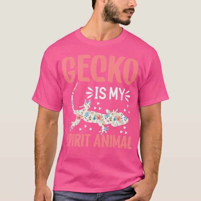 Gecko Is My Spirit Animal I Gecko T-Shirt (Front)