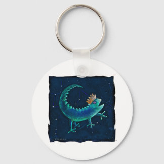 Gecko King Key Ring