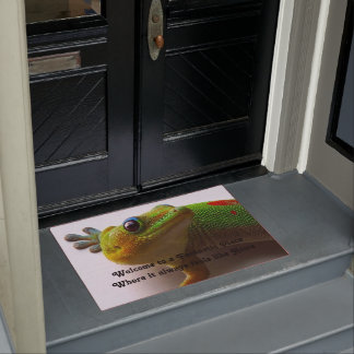 Gecko Lizard Door mat