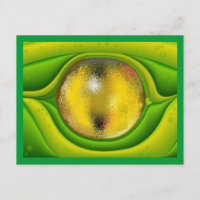 GECKO LIZARD DRAGON EYE INVITATION SEE YOU PARTY