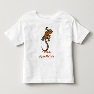 Gecko Lizard Funny Animal-lover Kid's Shirt