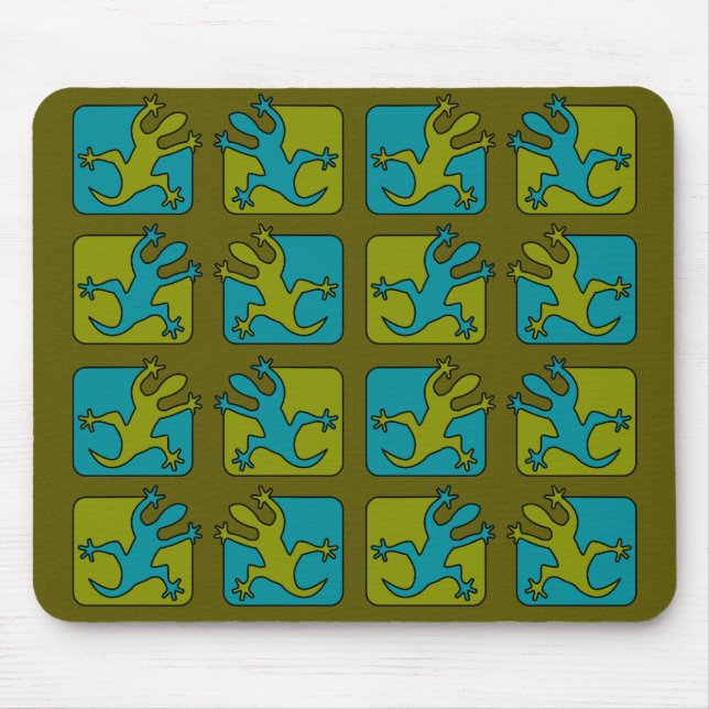 Gecko / Lizard mousepad (Front)