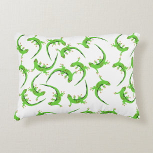 Gecko Lizard Reptile Pattern Decorative Cushion