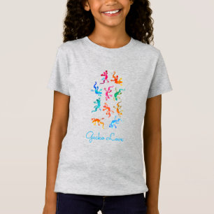 Gecko Love cute lizard reptile animal lover T-Shirt