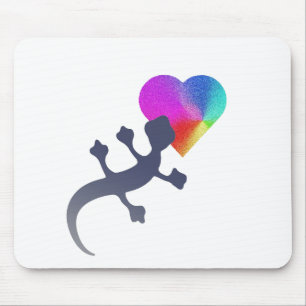 Gecko Love Mouse Mat